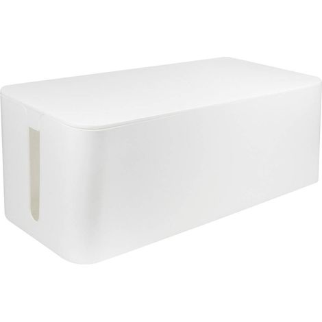 LogiLink KAB0063 Contenitore per cavo 133.5 x 407 x 157 Plastica Bianco 1 pz. (1/5)
