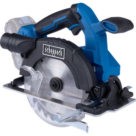 [JAMAIS UTILISÉ] Scheppach Scie Circulaire sans fil IXES 20V - BC-HCS165-X - Brushless - 4500min-1 - Lame Ø165mm - Softstart - Inclinaison 45° - Profondeur 55mm - Vendue sans batterie ni chargeur (1/5)