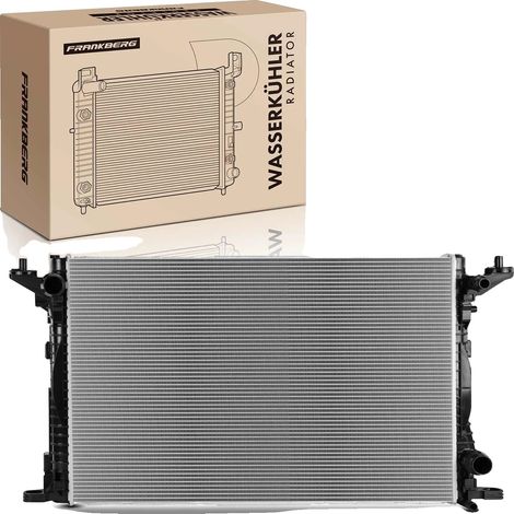 Enfriador de motor, Aluminio, Dimensiones: 468 x 720 x 32 mm, Compatibilidad: Vehículos de lujo, Diámetro de entrada: 38,5 mm, Diámetro del puerto de escape: 38,5 mm (1/5)
