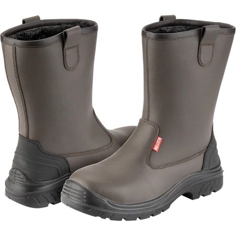 Botte de sécurité fourrée S3 en Cuir All Track Petrol - BELLOTA 72321MNS3 43