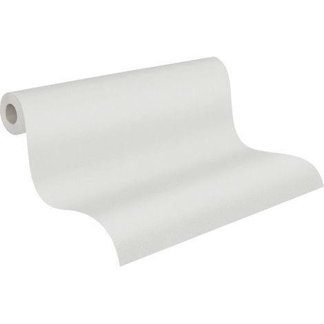 Papier peint gris salon et couloir Tapisserie grise texturée idéale chambre adulte Papier peint uni intissé pour bureau (1/4)