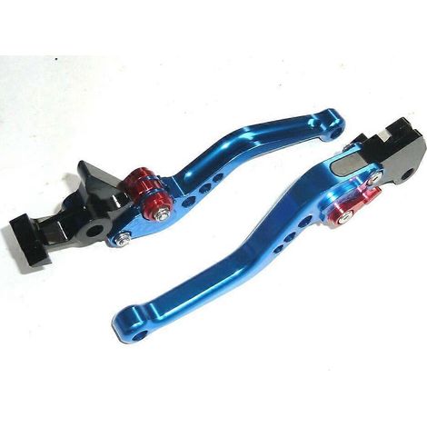Leviers de frein et d'embrayage courts bleus pour Suzuki GSX-S 800 2023-2024, route, piste, course ( )
