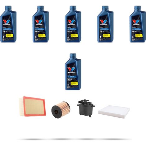 Kit tagliando 4 FILTRI e 6L OLIO compatibile con Land Rover Freelander II (L359) 2.2 SD4 140kw dal 2010 (1/5)