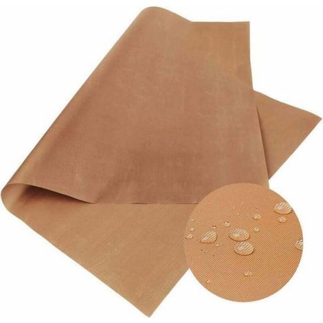 Feuille De Cuisson - Fibre De Verre - 40x60 Cm - Résistant JusquÀ 260 °C - Antiadhésif - Réutilisable - Lot De 6