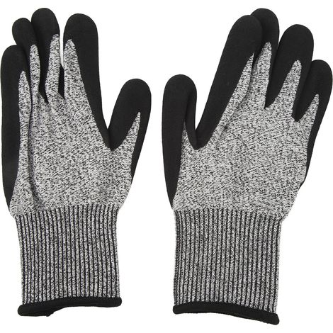 Gants de sécurité anti-coupures niveau 5, excellente adhérence pour l'industrie métallurgique