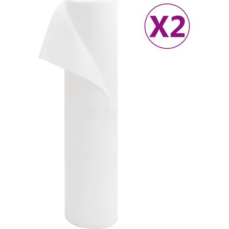 vidaXL Plant Fleece 2 Rolls 70 g/m² 50x1.6 m