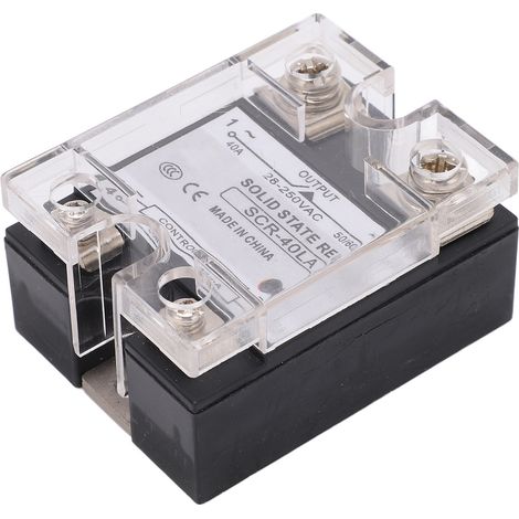 Halbleiterrelais (SSR) – Intelligentes Spannungsregelungsmodul/Stromregler, 4–20 mA Eingang, 28–250 V AC (1/5)
