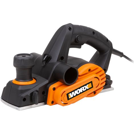 WORX - Rabot 750W - WX615 (17 000 tr/min, largeur de coupe de 82 mm, livré avec guide parallèle, sac à (1/2)