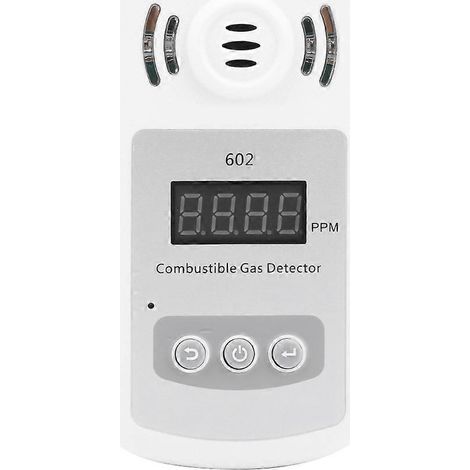 602 Tragbares Lecksuchgerät für brennbare Gase und Erdgas, Kraftstofflecktester und -analysator
