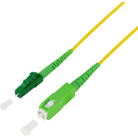 Câble LogiLink FPSLS15 InfiniBand et fibre optique 15 m SC LC jaune (1/4)