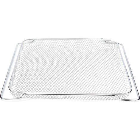 Oven Rack Safe Stainless Steel Multi Functional Grilled Net for Baking Cooling 36x30cm