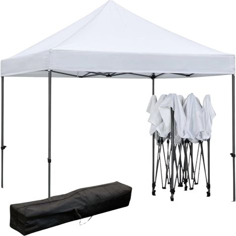 Gazebo Richiudibile 3X3 Mt in PVC Automatico in tessuto chiusura a fisarmonica (1/4)