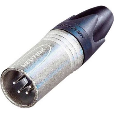 XLR mâle, droit Neutrik NC4MXX Nombre de pôles: 4 argent 1 pc(s) (1/2)