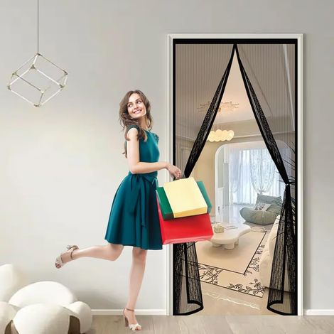 Moustiquaire Magnetique Porte 95 x cm Anti-Moustiques (1/5)