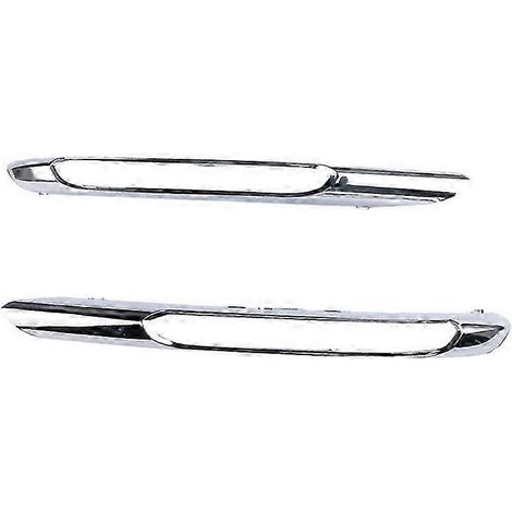 2 pièces de garniture de grille de feux antibrouillard de pare-chocs avant pour Mercedes Benz W212 09-12 (1/5)