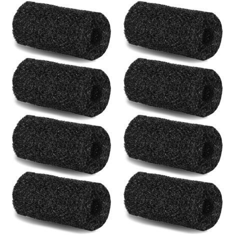 Set of 8 foam pool cleaning brushes for walls, bottom, steps and tiles - AquaForge (1/5)