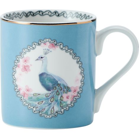 Mikasa Moderner Trinkbecher aus Porzellan de Pfau Mikasa de straight face, 280 ml