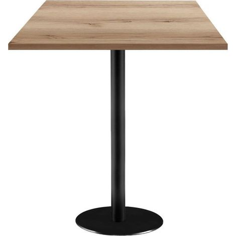 Mange-debout 70 x 70 cm - modèle Rome chêne delano