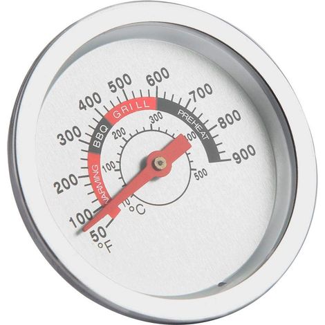 Multifunktionales digitales Bimetallthermometer mit Edelstahlsonde für den Grill (1/3)