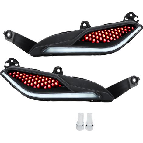 2 Feux Indicateurs Moto Gauche Droite IP67 Étanches Haute Luminosité Remplacement RS 150 RS150R Ampoules Blanches (1/5)
