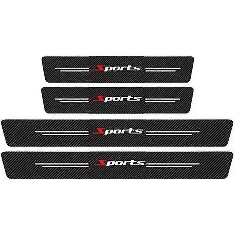 Accessoires auto pour Honda Civic 2012-2024 : Plaque de protection de seuil de porte autocollante (Pièces automobiles) (1/5)