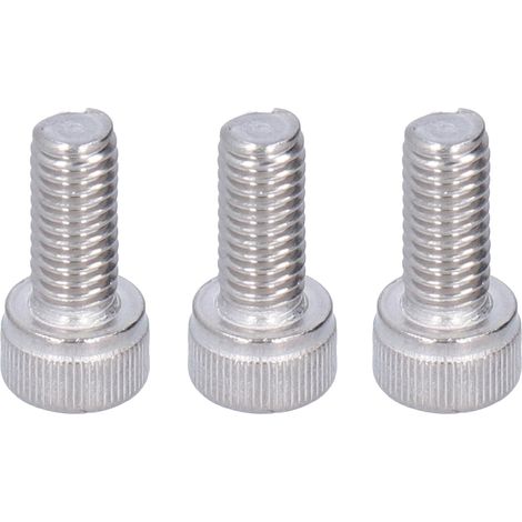 Lot de 30 vis à tête cylindrique hexagonale M6x22 en acier inox 304 A2-70 viserie marine DIN 912 boulonnerie (1/5)