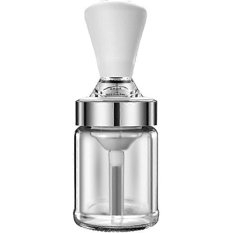 Silikon-Glas-Ölflasche mit Bürste, Grill-Ölbürsten, flüssiges Öl, Gebäck, Küche, Kochen, Backen, Grillen, Werkzeugset (1/5)