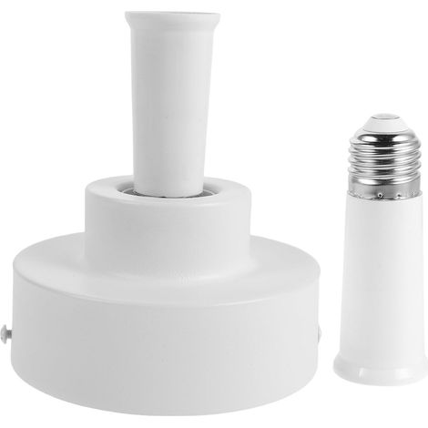 Support de Lampe pour Ventilateur de Plafond avec Douilles E26/e27 en Métal Robuste, Installation Facile, Design Moderne pour Chambre et Maison (1/5)