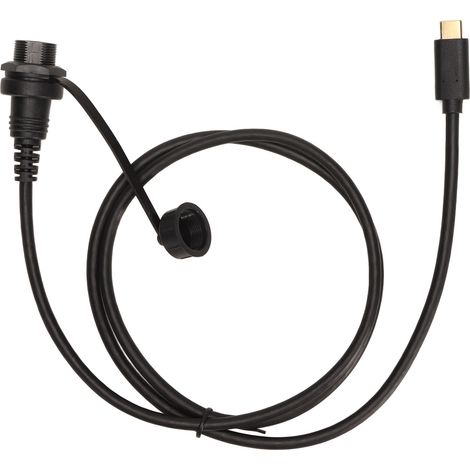 Câble de Raccordement Type C 3A 10Gbps pour Tableau de Bord Voiture Bateau Moto (1/5)