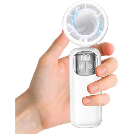 Ventilateur rechargeable à main Pliant 199 vitesses réglables (1/5)