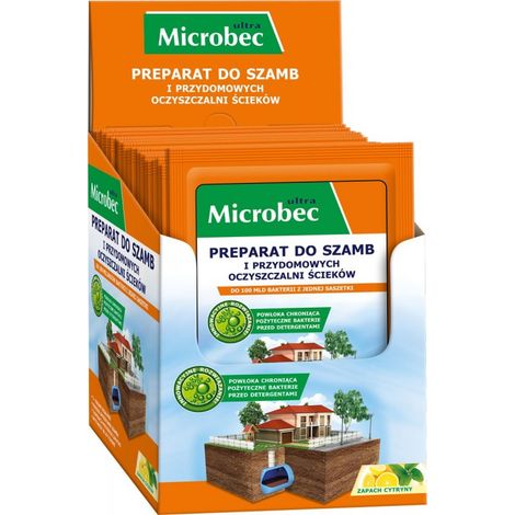 Tratamiento fosa séptica bros microbec ultra 25g biodegradable fácil de usar