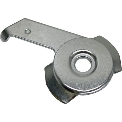 Gardinia Deckenträger für 3-läufige Flächenvorhangschiene, silber Flächenvorhänge (1/2)