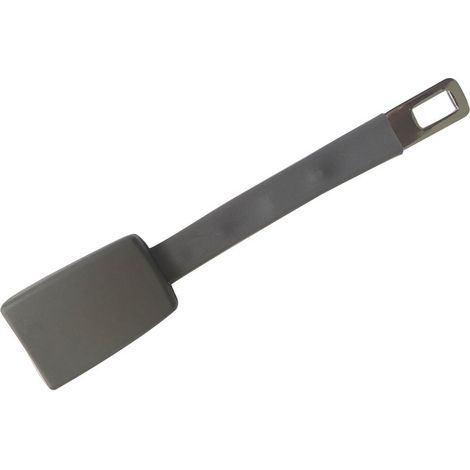 Rallonge de ceinture de sécurité universelle pour voiture - 1 pièce - Rallonge de ceinture réglable - Rallonge de boucle de ceinture de sécurité - Gris
