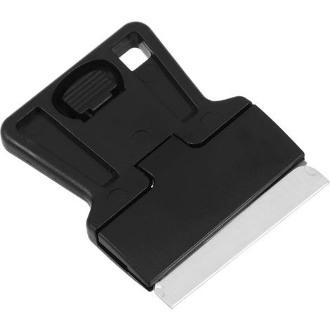 Raclette - 2 pièces - Grattoir - Emballage - Outil papier peint de voiture - Grattoir de film de fenêtre - Autocollants - Coloration du verre - Outil de lissage - Convient pour le verre - 4.5×4cm - No (1/5)