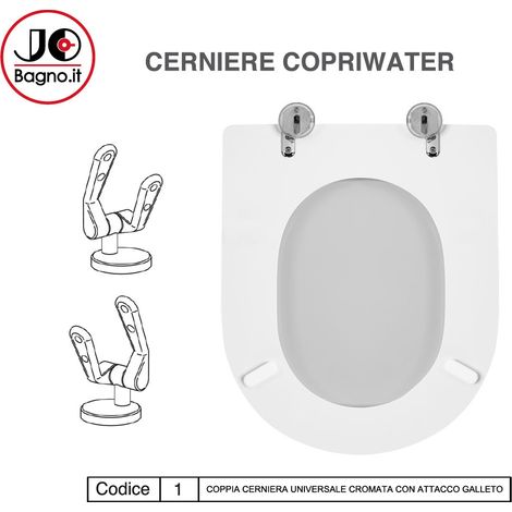 Copriwater Selena Ceramica Simas in MDF (1/3)