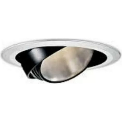 Targetti 1T2836 - Foco LED orientable MAGMA INCASSATO con Driver - Negro y Gris