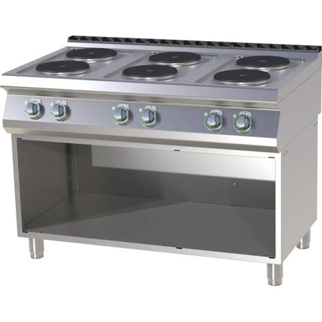 Fourneau électrique avec soubassement RM - SP 7120 E - RM Gastro