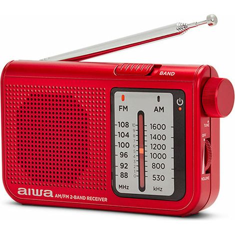 Radio portatil aiwa rs - 55 rojo (1/5)