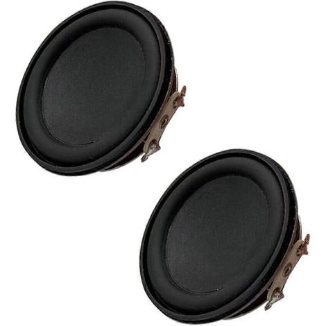 Haut-parleur magnétique 4 ohms 5 W, amplificateur de haut-parleur latéral en caoutchouc (1/4)