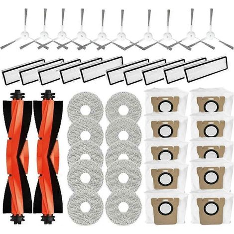 Pour Omni 2 C102CN / B101CN B116CN / X10+ Plus Accessoires Roller Side Brosse HEPA Filtre Serpillière (1/5)