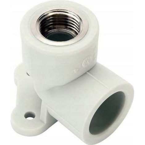 Genouillère PPR - 25 mm x 3/4 Pouces - Pour Réseau Eau Chaude Froide et Chauffage Central - 1 Pièce