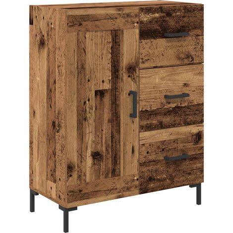 Maison Exclusive - Vitrina Madera vieja 69.5 x 34 x 90 cm Madera (1/5)