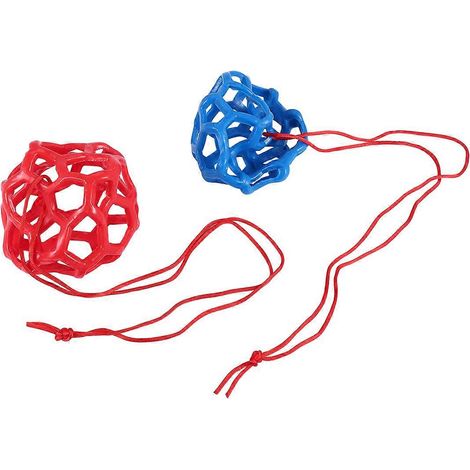 2 Packs Horse Treat Hay Play balle, Goat Hay balle Hanging Feeding jouet (1/5)