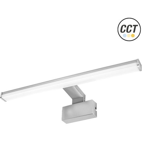 APLIQUE LED ESPEJO CRO.60CM.IP44 9W.3CCT (1/3)