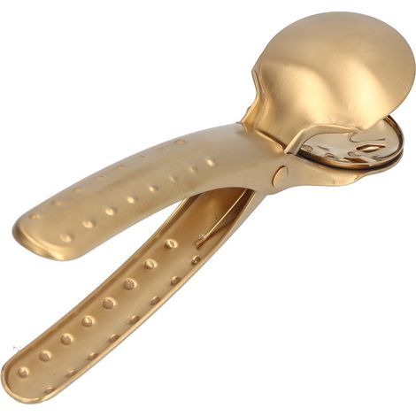 Nussknacker aus Edelstahl, Kastanienklemme, multifunktionale Nussöffnerzange aus Metall für die Küche, Gold (1/5)