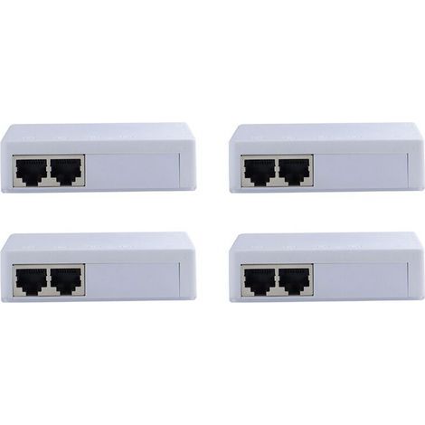 Convient pour 4 répéteurs PoE, prend en charge 2 répéteurs PoE 1 à 2 x 10/100 Mbps, 12 V 1 A, distance de 250 m de la source d'alimentation, compatible avec les commutateurs/caméras IP PoE standard. (1/5)