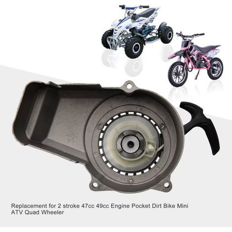 Aalliage Pédales Démarrage Tirez Lanceur Alliage Traction Début Volant d'inertie remplacement pour moto (1/4)