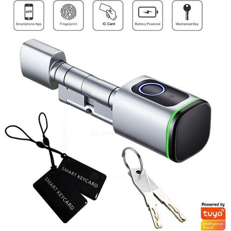 Tuya Cilindro Elettronico Premium Smart Bluetooth Impronta Digitale (1/5)
