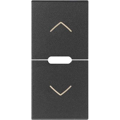 cover mezzi tasti frecce per modulo tapparelle Vimar Arkè 19755.2 grigio (1/4)