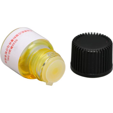 Huile pour montres 9030, fluide portable dilué, huile synthétique pour la réparation et l'amélioration de la précision des mécanismes de montres, 0,5 ml (1/5)